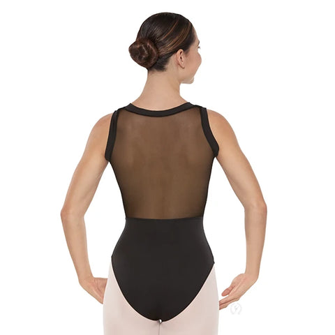 Eurotard 41794  Silhouette Mesh Wrap Front Tank Leotard