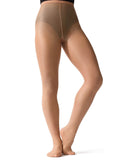 Capezio ultra shimmery footed tight 1809- nude