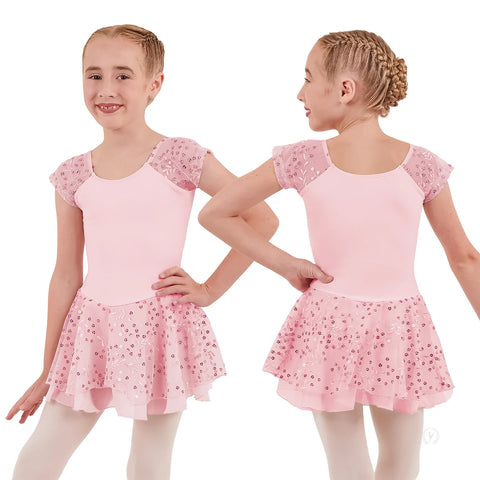 Eurotard-05250C Enchanted dreams cap sleeve dress