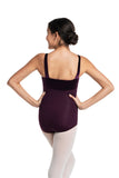 LIMITED EDITION-Ainsliewear Square Neck Leotard With Velvet Bodice