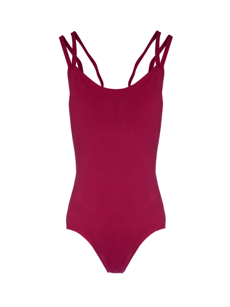 Maya -Double X-Back Camisole Leotard