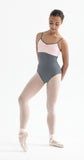 Intermezzo Ladies' Sleeveless Camisole Two Tone Leotard