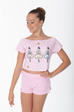 El Petit Ballet - Short Sleeve T-shirt Coppelia