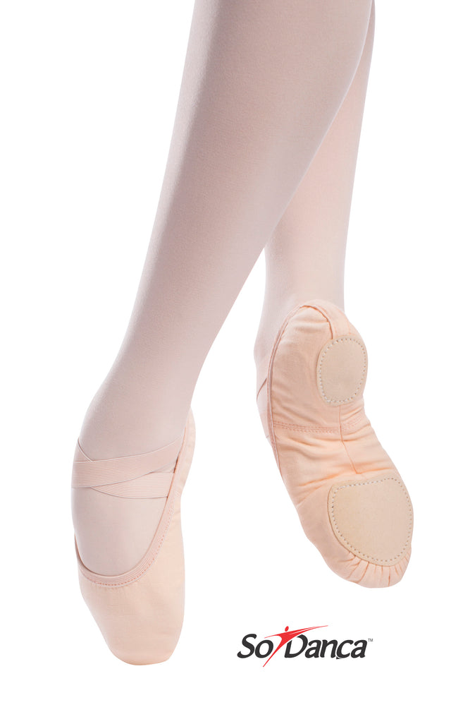 SoDanca SD16 παπουτσάκια μπαλέτου stretch canvas