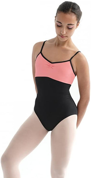 Intermezzo Ladies' Sleeveless Camisole Two Tone Leotard