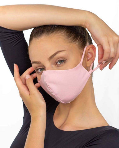 Ballet Rosa Adjustable, Over-the-Ear Reversible Face Mask