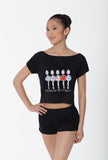 El Petit Ballet - Short Sleeve T-shirt Colours of Petit Ballet